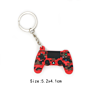 Classic Ps4 Game Model Mini Handle Key Ring Boy Gift Cute Game Handle Key Ring Exquisite Creative Game Key Ring