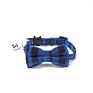 Color Tinkle Jingle Bell Cotton Plaid Pet Bow Tie Collar Bell Cat Dog Bow