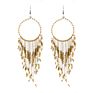 Colorful Handmade Seed Beads Earrings Boho Tassel Long Earrings for Women Jewelry