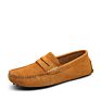 Cowhide Shoes for Men Casual Genuine Leather Shoes Hardwearing Anti-Skidding and Breathable Rubber Solid 280578