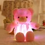 Creative Light up Led Stuffed Animals Plush Toy with Light Colorful Glowing Teddy Bear Christmas Valentines Day Gift