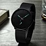 Crrju 2150 Men Original Stainless Steel Mesh Strap Simple Quartz Analog Charm Wrist Watches