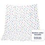 Customised White Designers Comfort Warm Quilt 4 Pack Bamboo Organic Cotton Baby Muslin Wrap Swaddle Blankets