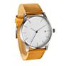 Customized Casual Slim 3 Atm Water Resistant Alloy Men's Leather Watch
