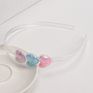 Cute Hairband Clear Star Quicksand Hair Bow Headband Princess Children's Hairband Hair Accessories Baby Girl Hair Hoop