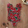 Leopard Baby One-Piece Swimsuit Bathing Kids Girls Tankini Swimwear