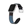 Denim Leather Bracelet Strap for Apple Watch Band 38 40 42 44 41Mm 45Mm Wristband for Iwatch Series 7 6 5 4 3 2 Se Accessories
