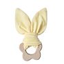 Design Baby Wood Bunny Ear Teether Personalized Wooden Shape Chew Toys