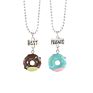 Design Children Necklace Jewelry for Kids Donuts Cute Friends Necklace for Girls Candy Jewelry