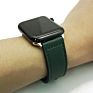 Design Luxury Nato Leather Apple Watch Bands Girls