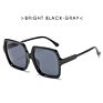 Design Sunglasses Women Flat Top Square Luxury Sun Glasses Vintage Uv400 Sunglass Shades Eyewear Oculos De Sol