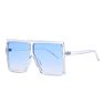 Designer Luxury Design Women Rimless Square Frames Sunglasses Personal Bling Sunglasse
