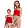 Designer Mommy and Me Matching Family Swimsuit Bikini Girls Swimsuits Two-Piece Swimwear