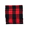 Designer Women Large Oversized Pashmina Buffalo Plaid Scarf Faux Cashmere Warm Scarf with Tassel