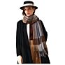 Designers Ladies Tartan Plaid Blanket Scarf Women's Warm Plaid Pashmina Shawl