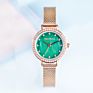 Diamond Quartz Beautifully Decorated Gold Watches Waterproof Women Wrist Luxury Thin Strap Watch