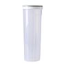 Dry Food Keeper Canister Plastic Food Storage Jar Box Spaghetti Noodle Pasta Container with Lid