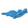 Eco-Friendly Cute Crocodile Animal Play Interactive Squeaky Nature Rubber Iq Training Pet Dog Toys