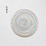 Eco-Friendly Handmade Multiple Colors Tea Cup Mat Cotton Rope Woven round Tea Table Drinks Cup Mat