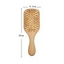 Eco-Friendly Natural Color Comb Hair Brush Bamboo Hairbrush