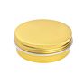 Eco Friendly 1Oz 2Oz 4 Oz 8Oz Black Aluminium Metal Containers Candle Tins Cans round for Candle Making Cosmetic Cream Spices