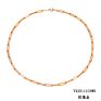 Emanco Cuban Paperclip Link Chain Choker Necklace Women Jewelry Steel Stainless Steel Necklaces