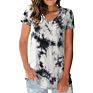 European and American Tie-Dye Printed Clothes Women's Style