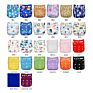 Exw Price Soft Loop Handle Waterproof Pul Diaper Zipper Wet Bags