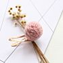 Fancy Metal Snap Clips with Pom Pom Hair Clips Cute Baby Hair Accessories Hair Pin for Girls Kids