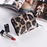 Fashionable Leopard Animal Designer Zipper Coin Purses Card Holder Short Wallet Zip around Women Leather Wallet