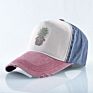 Fashionable Pineapple Assorted Colors Washed Cotton Baseball Cap Hats Sports Cap