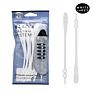 Fast Delivery Shoelaces Silicone for Adults Shoelace No Tie Rubber Shoelaces Accept Free Sample Silicone round Lace 14Pcs