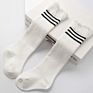 Fine Processing Thick Stripe Kids Toddler Baby Girl Cotton Long Knee High Socks