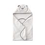 Hooded Bath Towel With Cute Bear Face