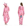 Flannel Unicorn Pajamas Girls Cartoon Animal Onesie Women Sleepwear Hooded for Adults and Kids