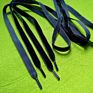 Flat Single Side Creative Velvet Shoelaces