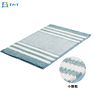Fmt Ready to Ship Bathroom Shower Rugs Absorbent Chenille Stripe Bath Mat Set