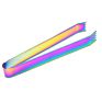 Food Grade Color Plated Stainless Steel Ice Clip, Ice Tongs for Bartender