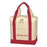 For Women and School Kids Zipper Thermal Cooler Tote Insulated Canvas Lunch Bag