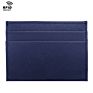 Free Sample Tiding Women Color Saffiano Leather Card Holder Slim Credit Cardholder Wallet