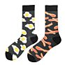 Funky Novelty Asymmetric Ab Socks Colorful Funny Calcetines Hombre Trend Cotton Happy Men Socks