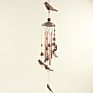 Garden Metal Windmill Wind Chimes Ornaments Home Garden Ornaments with a Crisp Sound Miss and Miss