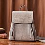 Girls Female Youth Genuine Leather Women Backpack