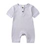 Girl's Rompers Boy Zip Baby Romper Suitable for Both Boys and Girls