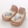 Good Price Soft Baby Shoes Printed Rubber Soft Sole Bottom Baby Cotton Shoes Antislip Baby Shoes