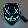 Halloween Mask Neon Led Light up Mask for Festival Cosplay Halloween Costume Masquerade Parties,Carnival,Gifts