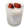 Hand Aromatherapy Natural Label Crystal Gemstone Infused Spiritual Scented Organic Soy Wax Candles with Crystal