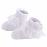 Hf Bow Lace Baby Socks Newborn Candy Color Cotton Baby Socks Cute Baby Socks Princess Style