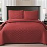 Home Textile 100% Microfiber Polyester Quilt Bedspread Set