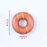 Hy Modern Ins Beech Donuts Black Walnuts Wooden Sealing Clips Creative Solid Wood Snack Clips Tea Sealing Strips